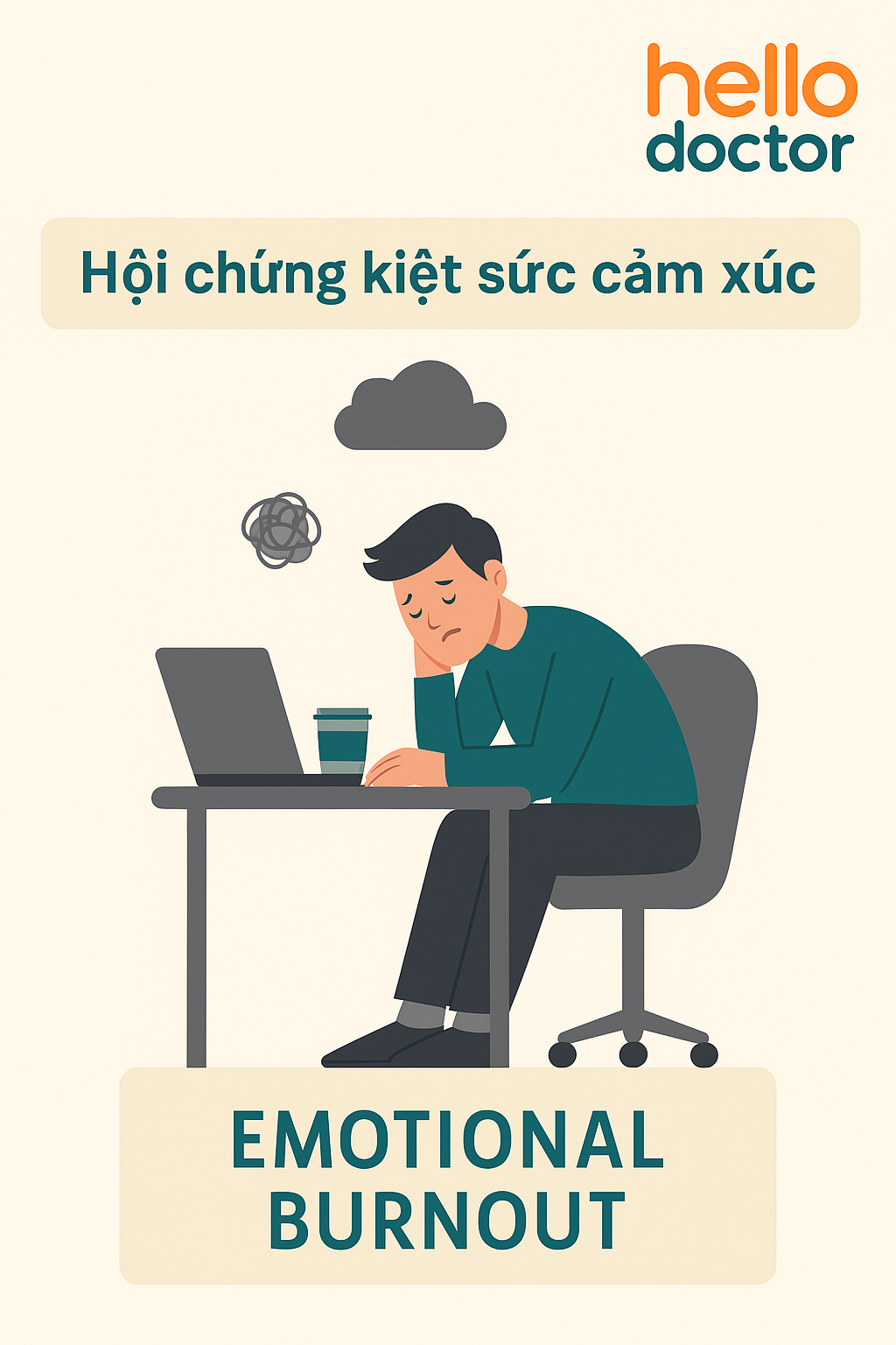 Hội chứng kiệt sức cảm xúc (emotional burnout) – tiền đề của trầm cảm hiện đại