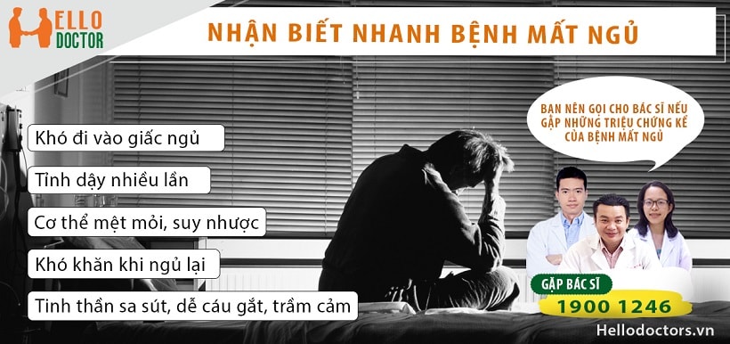 Dấu hiệu và triệu chứng của bệnh mất ngủ