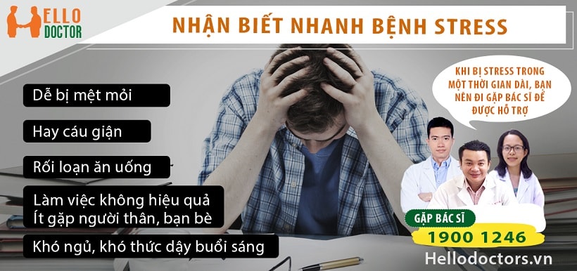 Dấu hiệu và triệu chứng của bệnh Stress