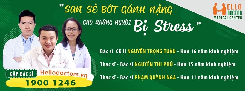 Điều trị bệnh Stress tại Hello Doctor