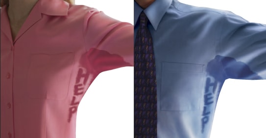 Đổ mồ hôi nách gây khó chịu