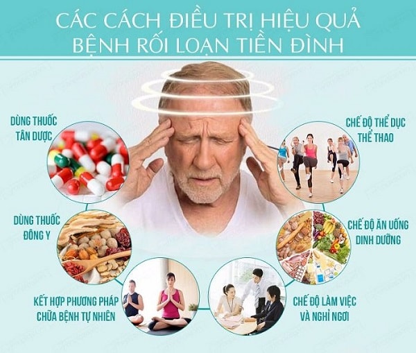 Các cách điều trị bệnh rối loạn tiền đình Các cách điều trị bệnh rối loạn tiền đình
