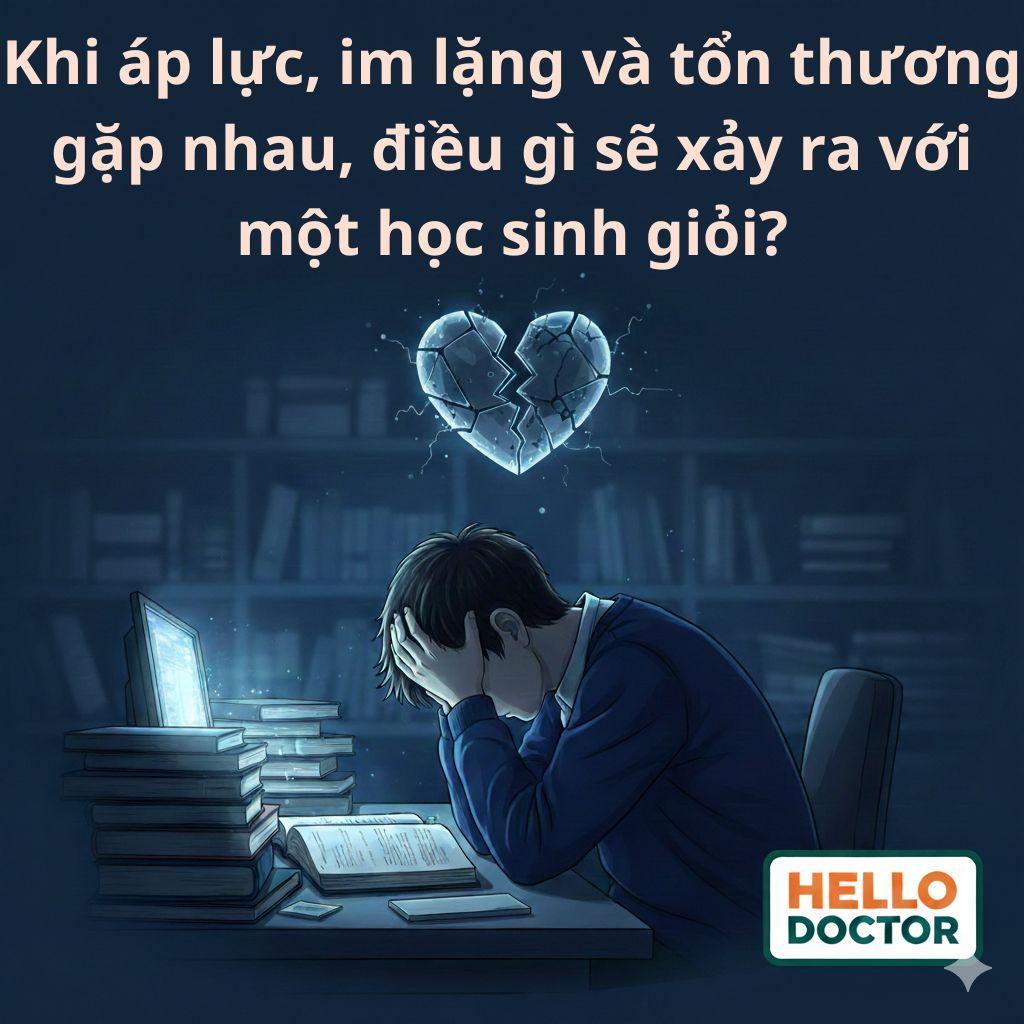 Khi áp lực, im lặng và tổn thương gặp nhau, điều gì sẽ xảy ra với một học sinh giỏi?