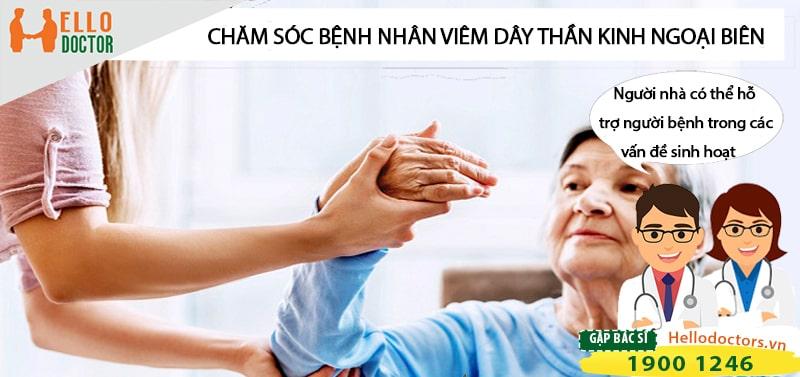 Lập kế hoạch chăm sóc bệnh nhân viêm dây thần kinh ngoại biên