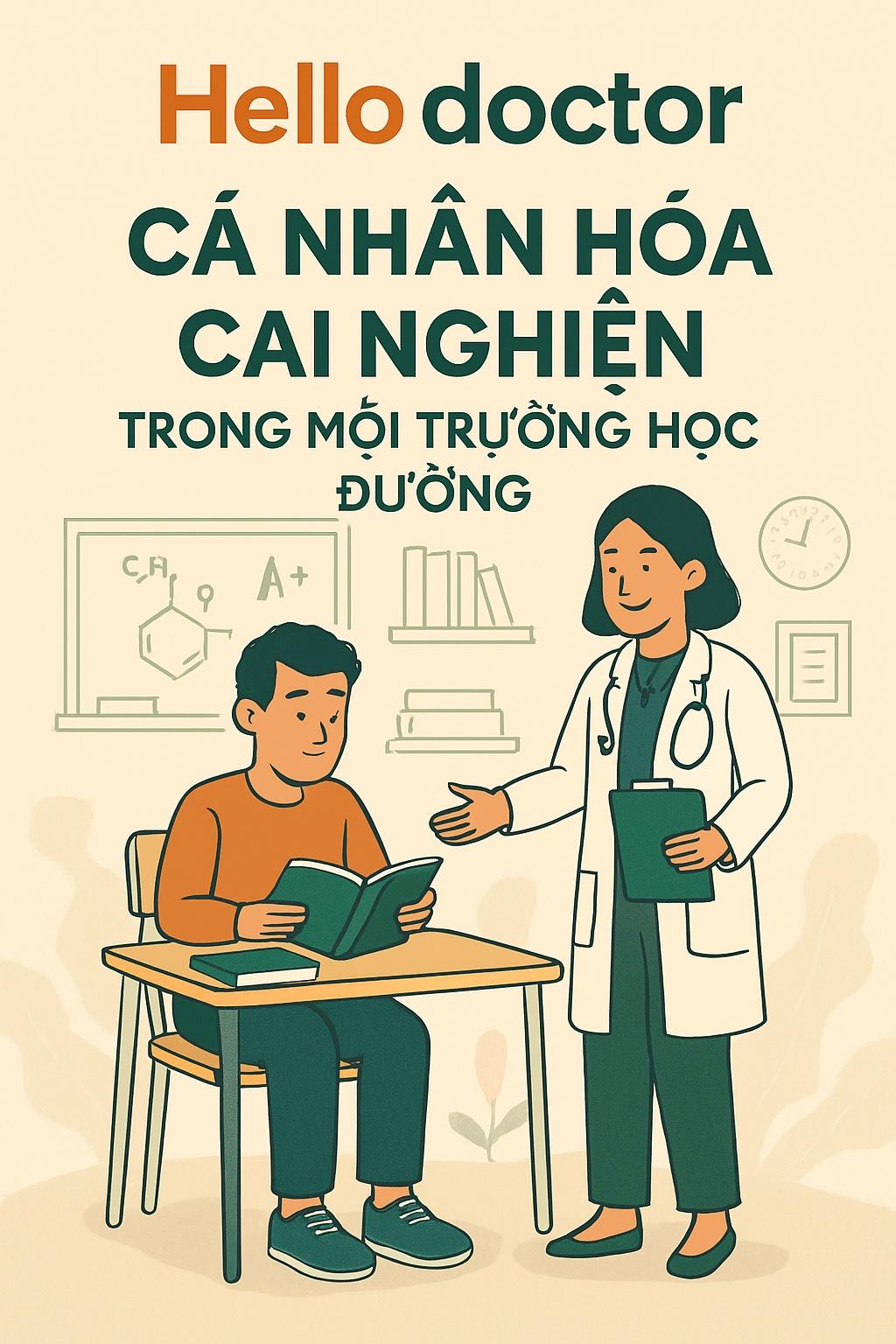 Cá nhân hóa cai nghiện trong môi trường học đường