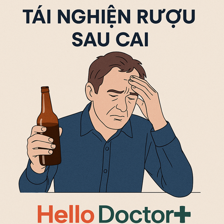Tái nghiện rượu sau cai? – Giải pháp không chỉ là cắt rượu