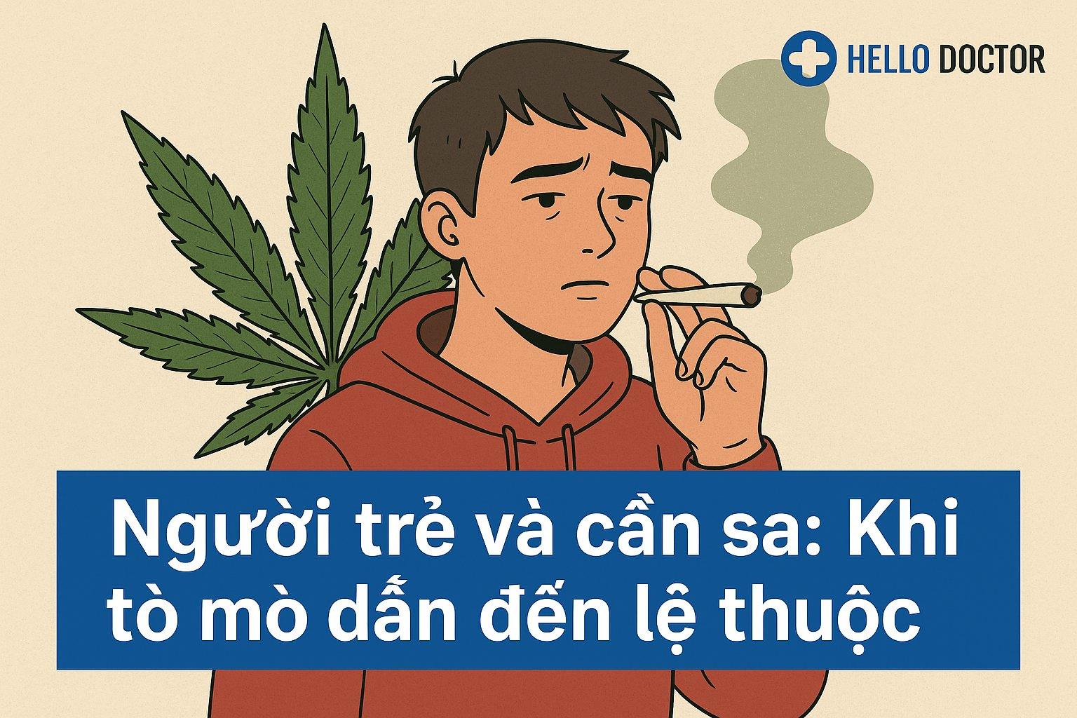 Người trẻ và cần sa: Khi tò mò dẫn đến lệ thuộc