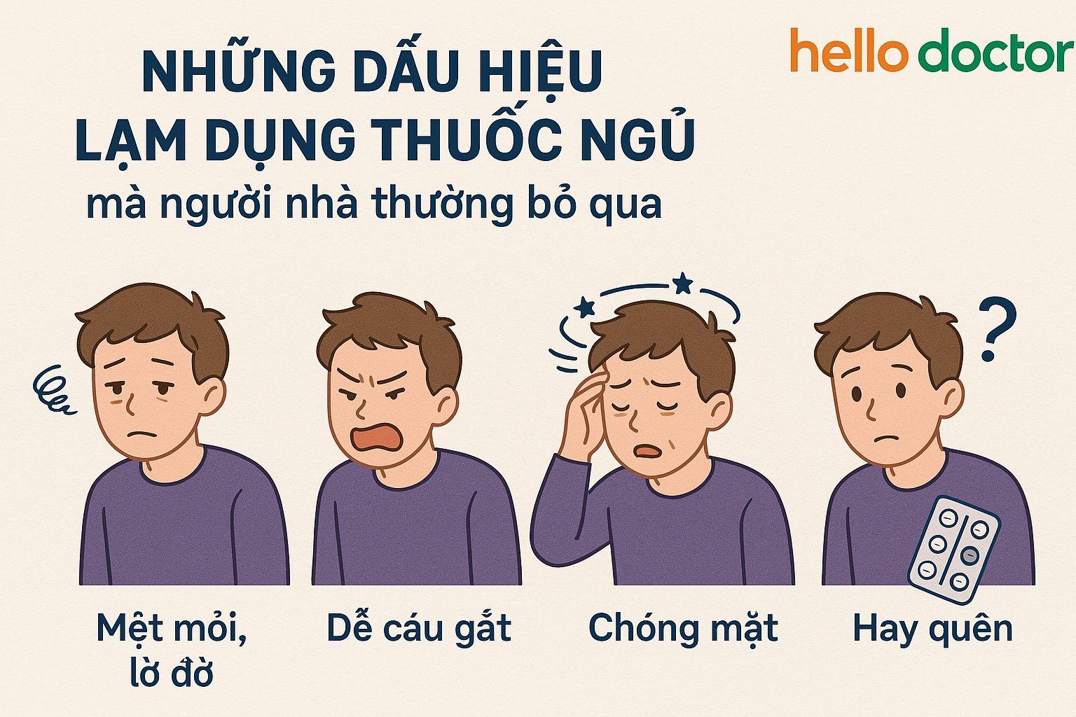 Những dấu hiệu lạm dụng thuốc ngủ mà người nhà thường bỏ qua