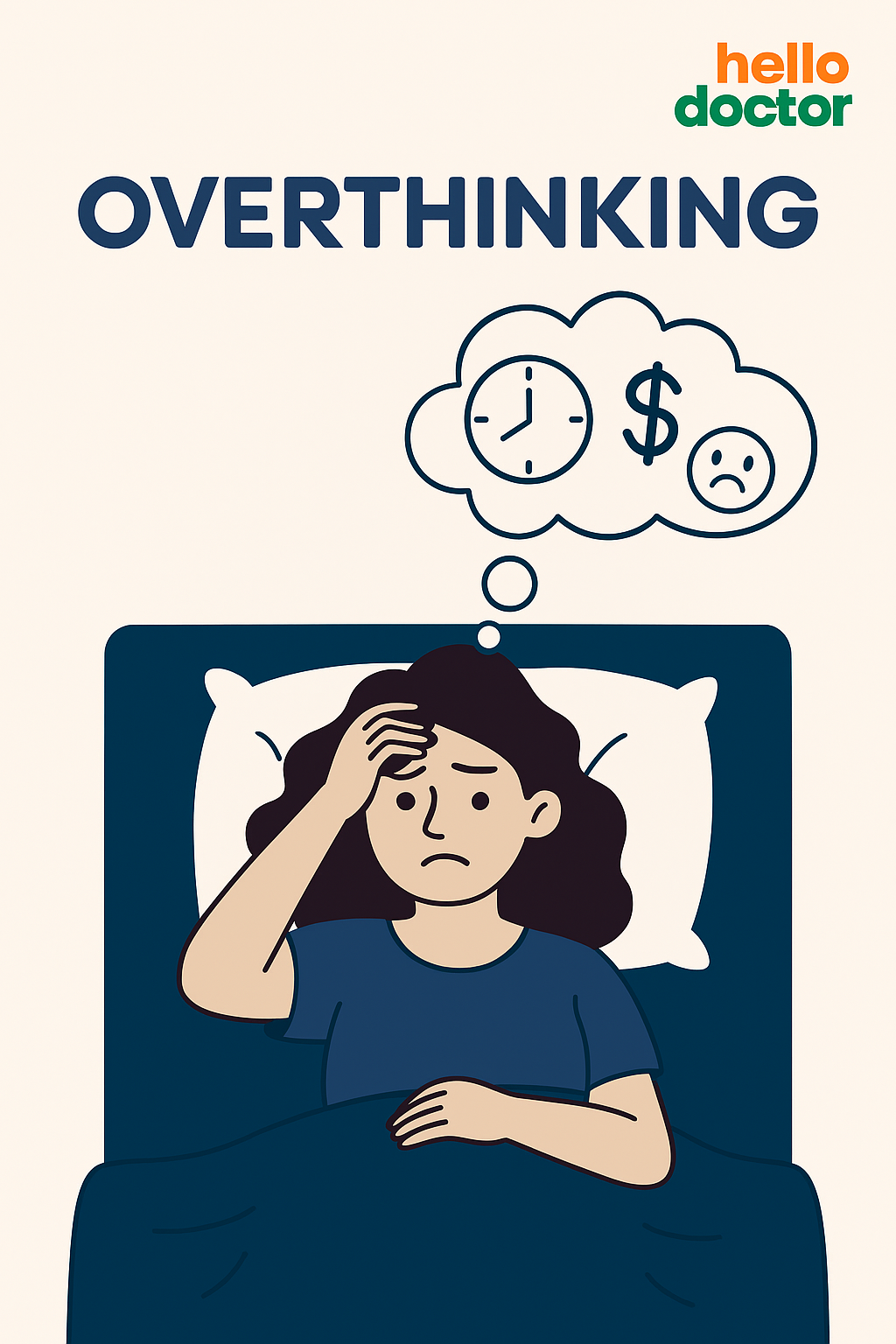 “Overthinking” – thủ phạm khiến người trẻ mất ngủ nhiều nhất hiện nay