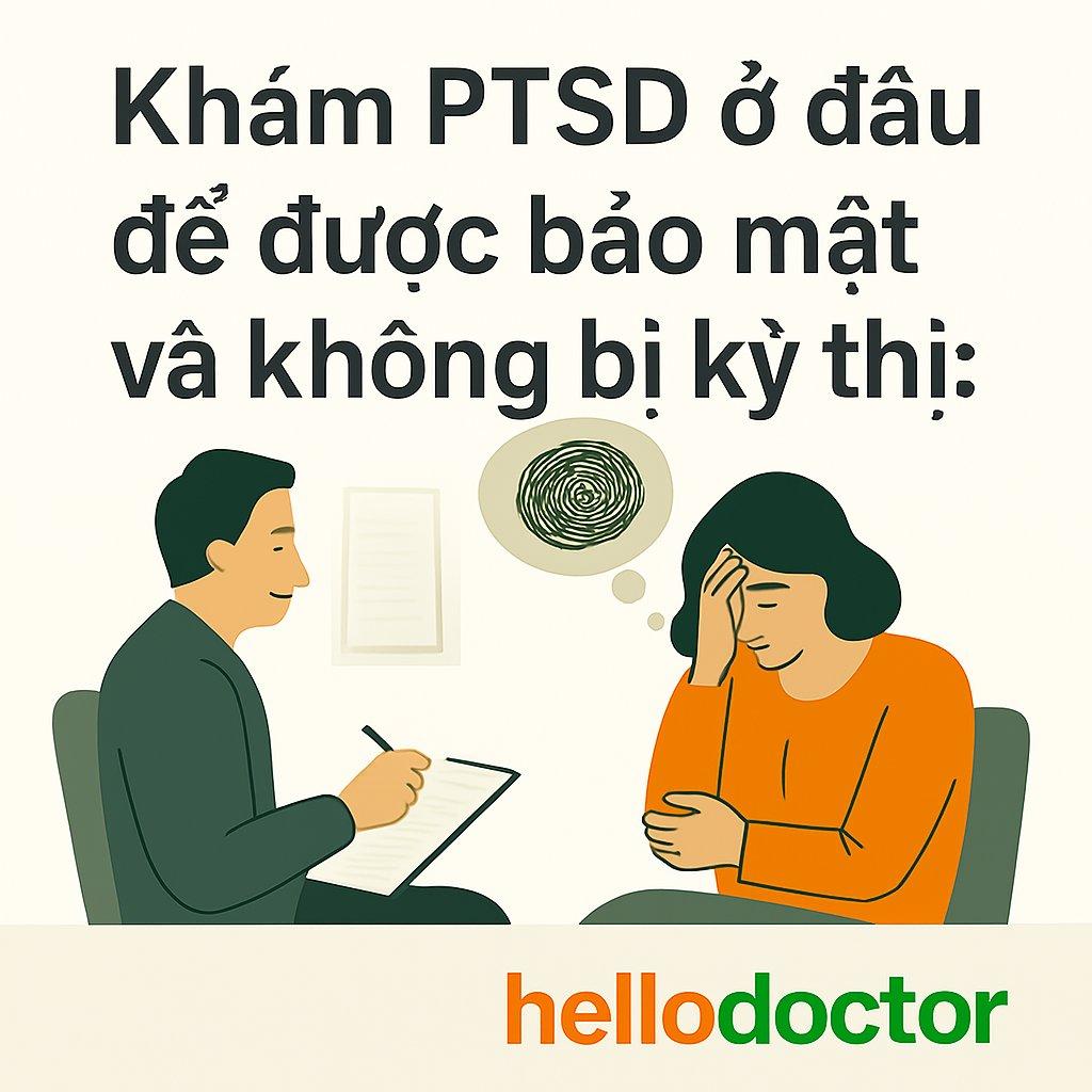 Khám PTSD ở đâu để được bảo mật và không bị kỳ thị? – Hello Doctor là lựa chọn an toàn