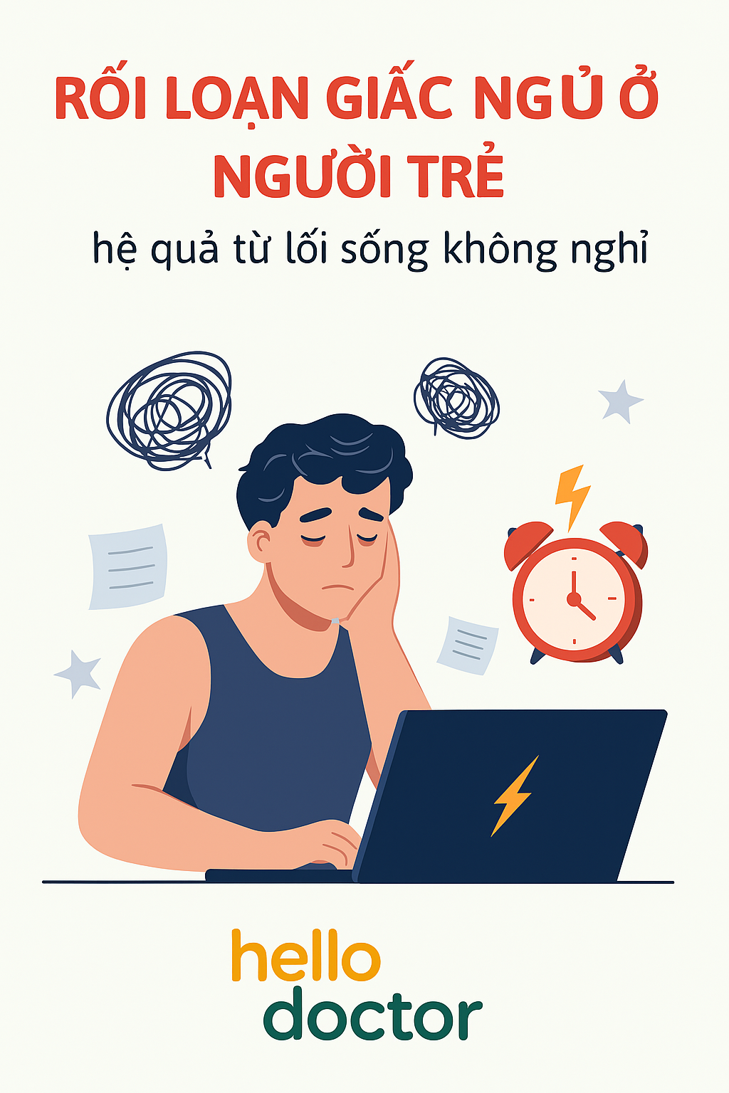 Rối loạn giấc ngủ ở người trẻ, hệ quả từ lối sống không nghỉ