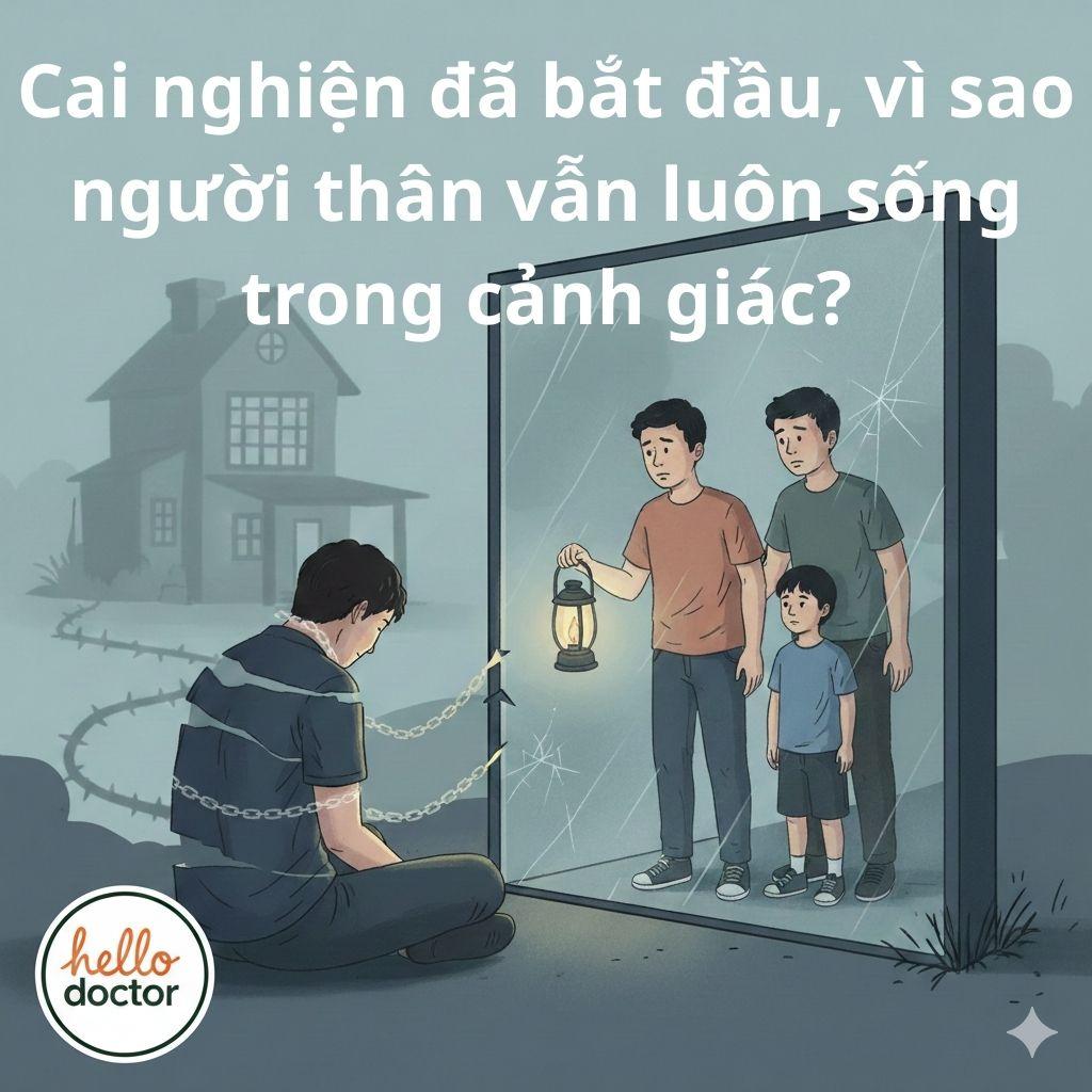 Cai nghiện đã bắt đầu, vì sao người thân vẫn luôn sống trong cảnh giác?