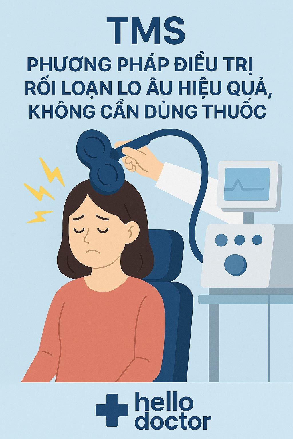 TMS – Phương Pháp Điều Trị Rối Loạn Lo Âu Hiệu Quả
