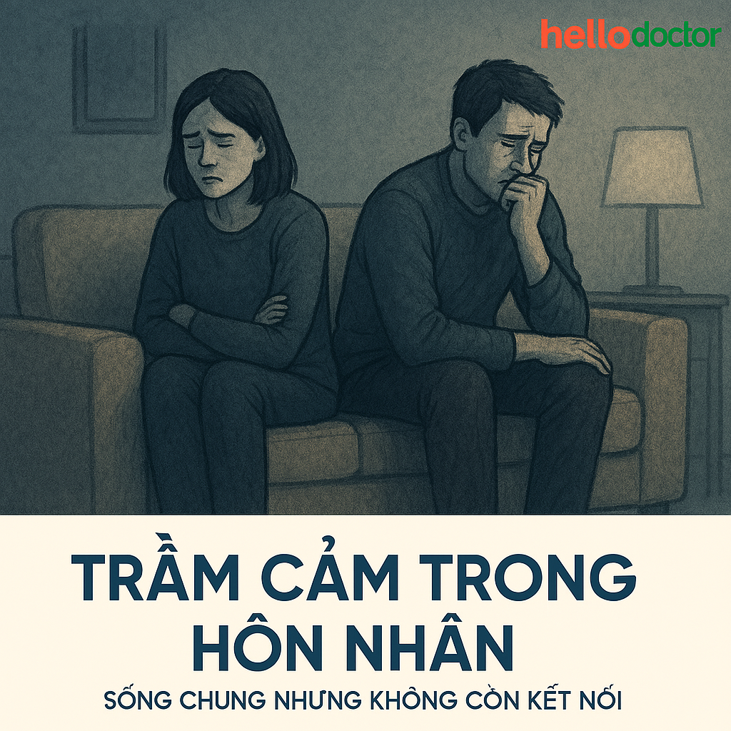 Trầm cảm trong hôn nhân: sống chung nhưng không còn kết nối