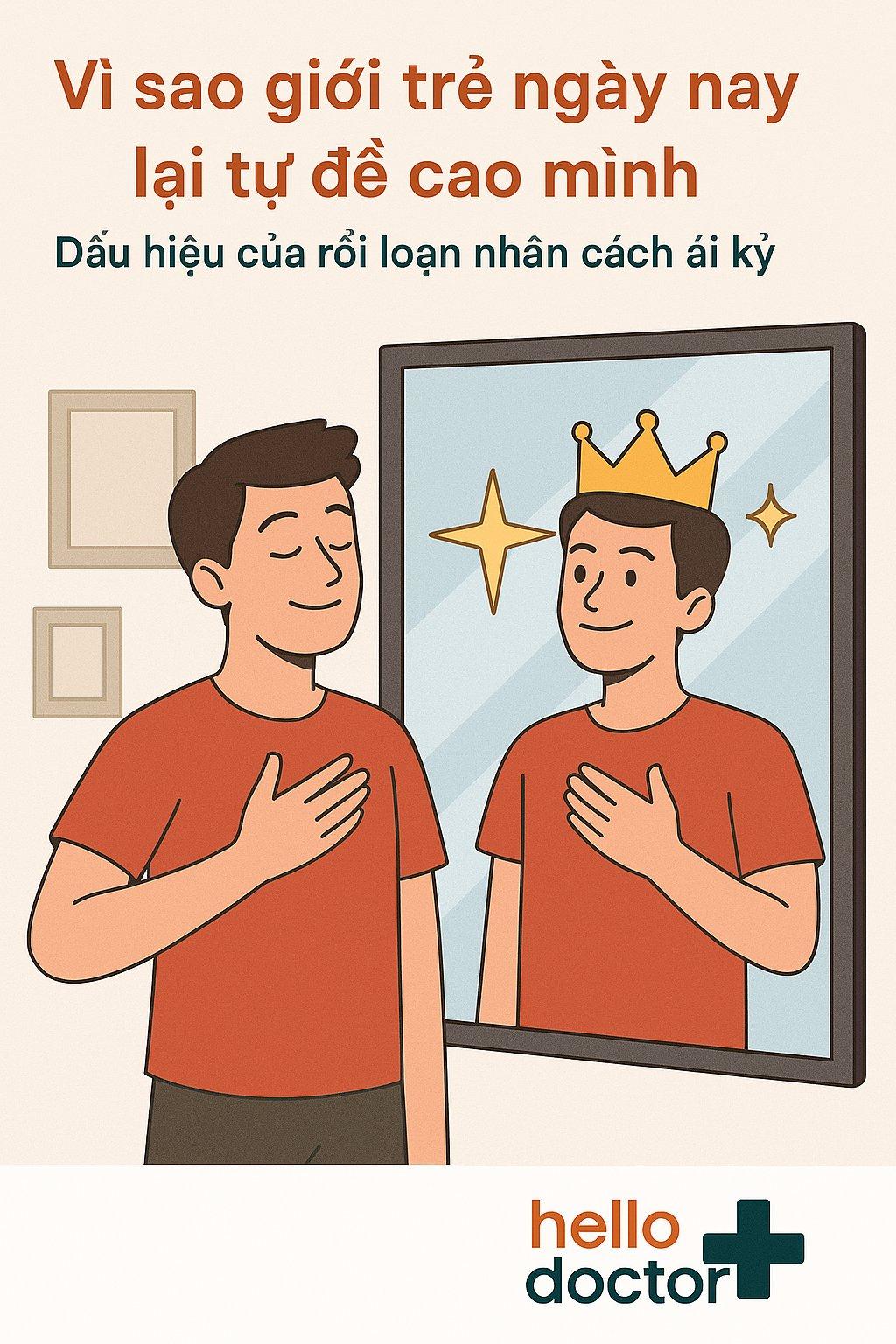 Vì sao giới trẻ ngày nay lại tự đề cao mình – Dấu hiệu của rối loạn nhân cách ái kỷ